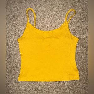 GUC | wild fable crop cami | Yellow | XL
